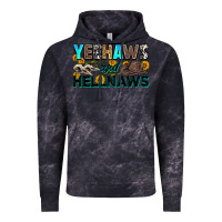 Cloud Black yeehaws and hellnaws Vintage Hoodie - Zillion Design Studio
