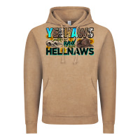 Vintage Coffee yeehaws and hellnaws Vintage Hoodie - Zillion Design Studio