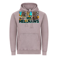 Vintage Zinc yeehaws and hellnaws Vintage Hoodie - Zillion Design Studio