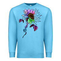 Ocean Blue Autism be kind Premium Sweatshirt - NancyCooperArtShop