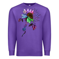 Purple Autism be kind Premium Sweatshirt - NancyCooperArtShop