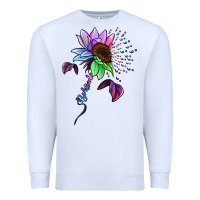 White Autism be kind Premium Sweatshirt - NancyCooperArtShop