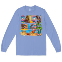 Colony Blue salty beach Long Sleeve Tee - AdoDesignShop