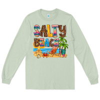 Matcha salty beach Long Sleeve Tee - AdoDesignShop