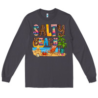 Smoke salty beach Long Sleeve Tee - AdoDesignShop