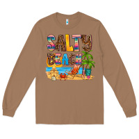 Toasted Coconut salty beach Long Sleeve Tee - AdoDesignShop