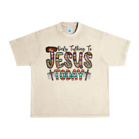 Sandshell only talking jesus today Urban Heavy Tee - CowhideDigitalArt