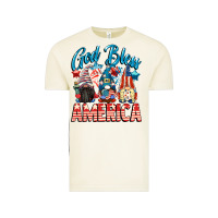 Vintage Arctic God blessed America gnomes 4th of July Vintage Tee - CowGirlArtShop