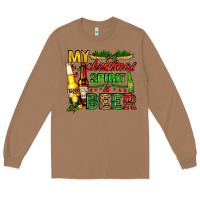 Toasted Coconut my christmas spirit is beer with beer bottles Long Sleeve Tee - AdoDesignShop
