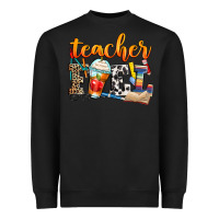 Black teacher fuel Heavyweight Sweatshirt - Zillion Design Studio