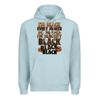 Blue Mist im black every month but this month im blackity bl Premium Hoodie - LillyAllenDesigns