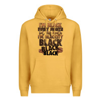 Mustard im black every month but this month im blackity bl Premium Hoodie - LillyAllenDesigns