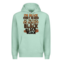 Seafoam im black every month but this month im blackity bl Premium Hoodie - LillyAllenDesigns