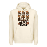 Tofu im black every month but this month im blackity bl Premium Hoodie - LillyAllenDesigns