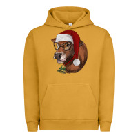 Pigment Peanut Butter christmas glasses heifer Urban Hoodie - RanaPortraitStore