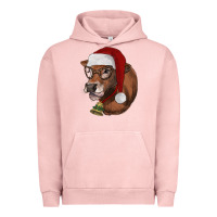 Pigment Salmon christmas glasses heifer Urban Hoodie - RanaPortraitStore