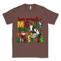 Chestnut have yourself a mooey little christmas Classic Tee - AdoDesignShop