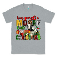 Heather Grey have yourself a mooey little christmas Classic Tee - AdoDesignShop
