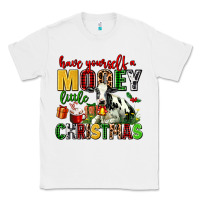 White have yourself a mooey little christmas Classic Tee - AdoDesignShop