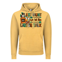 Vintage Mustard last night we let the liquor talk Vintage Hoodie - Zillion Design Studio