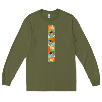 Army Green pumpkin caffee Long Sleeve Tee - BundleAndBundleShop