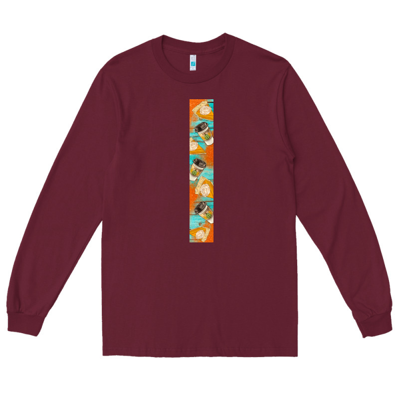 Pumpkin Caffee Long Sleeve Tee by BundleAndBundleShop | Teevron