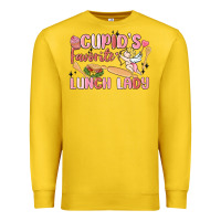 Lemon cupid's favorite lunch lady Premium Sweatshirt - MaliasSmallBusiness