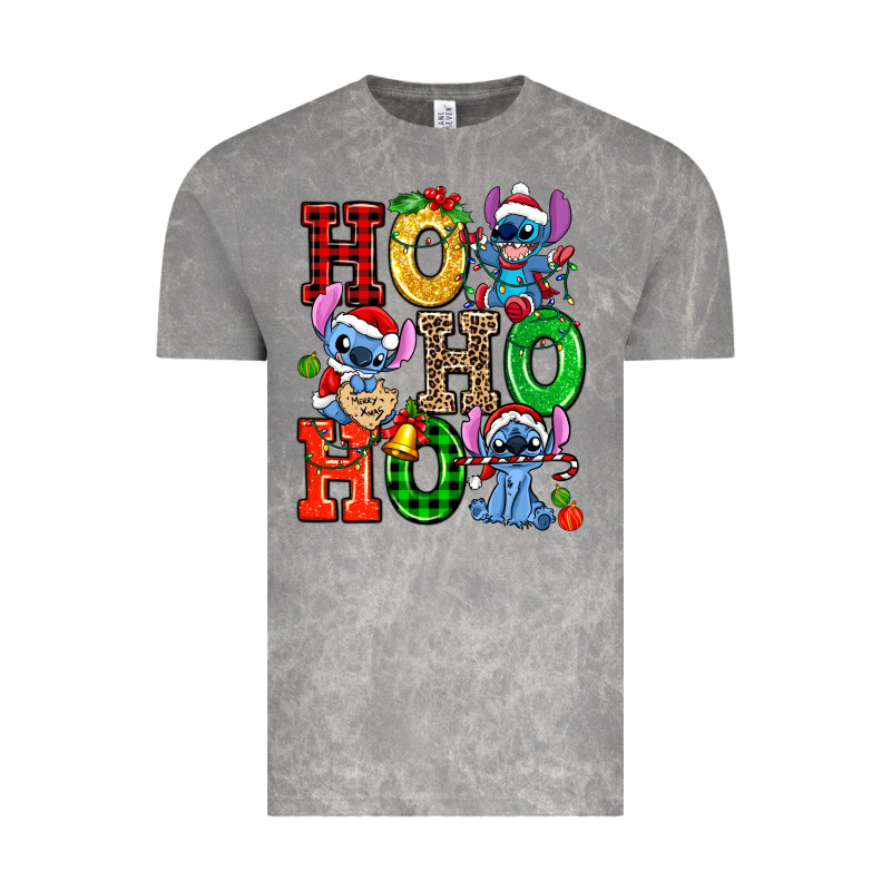Ho Ho Ho Stitch Vintage Tee by AdoDesignShop | Teevron