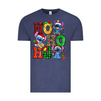 Vintage Denim ho ho ho stitch Vintage Tee - AdoDesignShop