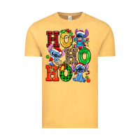 Vintage Mustard ho ho ho stitch Vintage Tee - AdoDesignShop