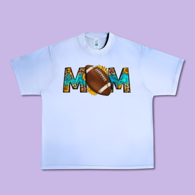 Western Mom American Football Urban Heavy Tee Designed By Hra Design Shop