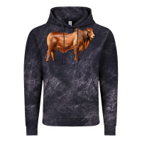 Cloud Black brahman bull Vintage Hoodie - RanaPortraitStore