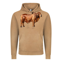 Vintage Camel brahman bull Vintage Hoodie - RanaPortraitStore