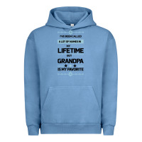 Pigment Pebble Blue I VE BEEN CALLED GRANDPA -may favorite grandpa Urban Hoodie - Bettercallsaul