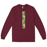 Burgundy fall pumpkin Long Sleeve Tee - BundleAndBundleShop