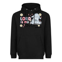 Black the lord is my shepherd Heavyweight Hoodie - MaliasSmallBusiness