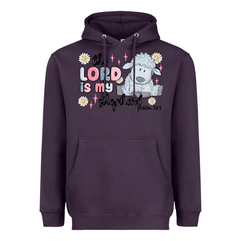 The Lord Is My Shepherd Heavyweight Hoodie by MaliasSmallBusiness | Teevron