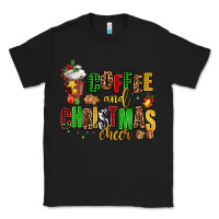 Black coffee and christmas cheer Classic Tee - AdoDesignShop