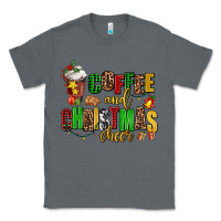 Charcoal Heather coffee and christmas cheer Classic Tee - AdoDesignShop