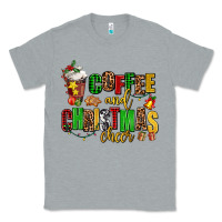 Heather Grey coffee and christmas cheer Classic Tee - AdoDesignShop