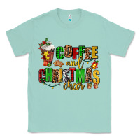 Seafoam coffee and christmas cheer Classic Tee - AdoDesignShop