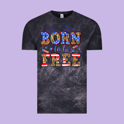 Born To Be Free Vintage Tee Designed By Neo Western
