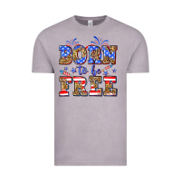 Vintage Zinc Born to be free Vintage Tee - Neo Western