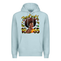 Blue Mist juneteenth 1865 black woman Premium Hoodie - LillyAllenDesigns