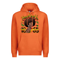 Carrot juneteenth 1865 black woman Premium Hoodie - LillyAllenDesigns