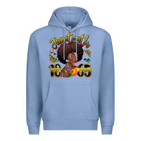 Colony Blue juneteenth 1865 black woman Premium Hoodie - LillyAllenDesigns