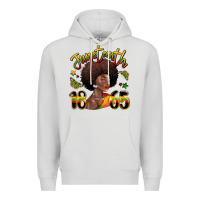 Dove Grey juneteenth 1865 black woman Premium Hoodie - LillyAllenDesigns