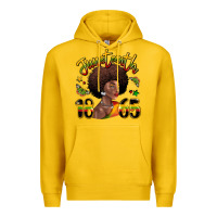 Lemon juneteenth 1865 black woman Premium Hoodie - LillyAllenDesigns
