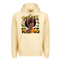 Pina Colada juneteenth 1865 black woman Premium Hoodie - LillyAllenDesigns