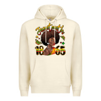 Sandshell juneteenth 1865 black woman Premium Hoodie - LillyAllenDesigns